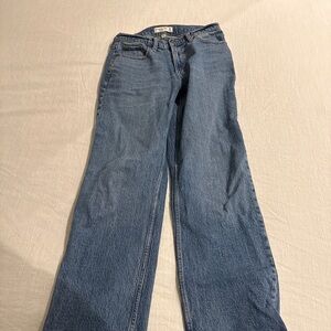 Abercrombie & Fitch Blue Flare Jeans Size 24